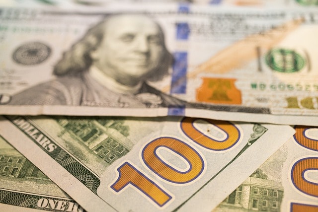 dollar, dollars, money, hundred, 100, bill, currency, united states, us, economy, banknote, bank, finance, cash, benjamin franklin, franklin