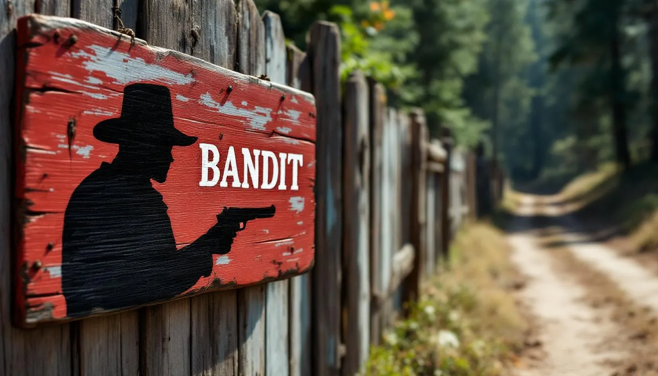 A vibrant bandit sign made from corrugated plastic stands prominently in a yard, advertising a special sale with bold text. The sign is designed to attract attention and promote a business, showcasing the benefits of cheap yard signs for effective marketing.